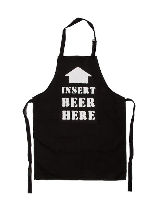 Out of the Blue Apron Insert Beer Here 80x60cm