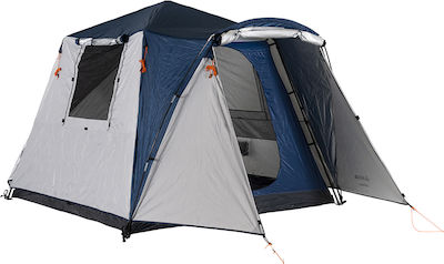 Bigfour Rexa Casual 4 Automatisch Campingzelt mit Doppeltuch 3 Jahreszeiten für 4 Personen 345x240x185cm