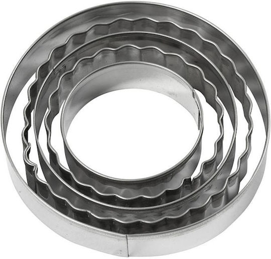 Drew Pearson International Ltd Cookie Cutter Round Metallic 5712854412803