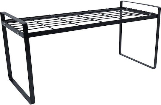 Uncle George Επιτραπέζια Βάση Μεταλλική 53x20x24εκ. Μαύρη