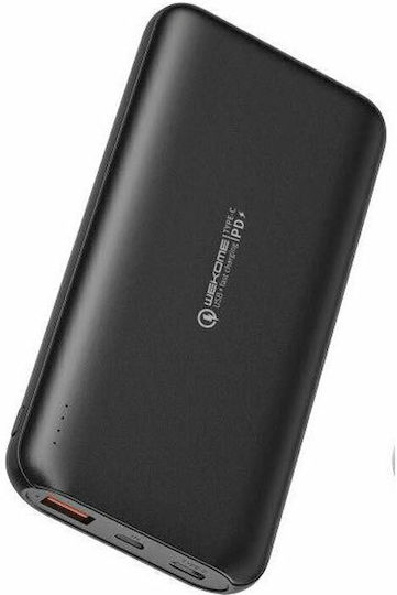 WK Gifon WP-189 Power Bank 20000mAh 18W Quick Charge 3.0 Μαύρο