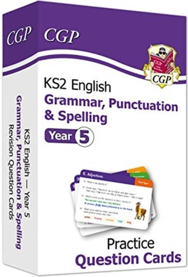 Ks2 English Year 5 Practice Question Cards Grammar Punctuation & Spelling Coordination Group Publications Ltd Cgp Hardback