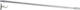 Telescopic Straight Shower Curtain Rod With Plastic White Suction Cup Φ10mm 85-135cm