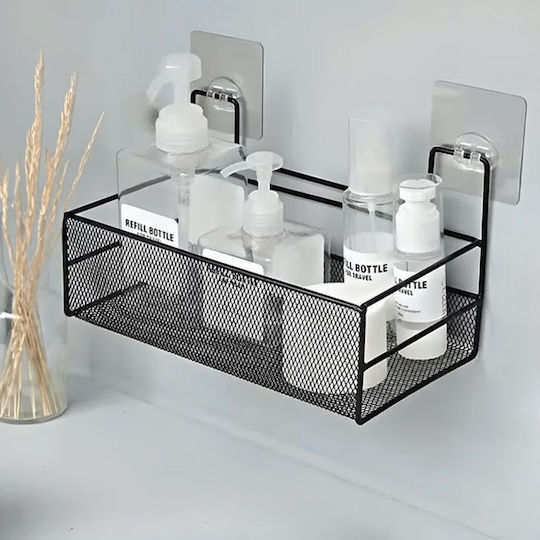 Uncle George Pendant Metal Shelf 26x14x14cm Black