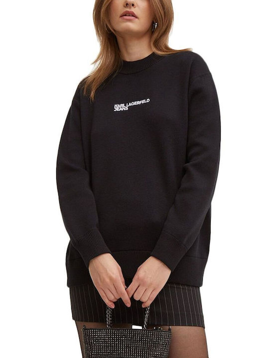 Karl Lagerfeld Women's Sweatshirt BLACK