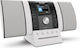 Technisat Multyradio 4.0 SE Επιτραπέζιο Ραδιόφωνο Ρεύματος DAB+ με Bluetooth και USB Ασημί