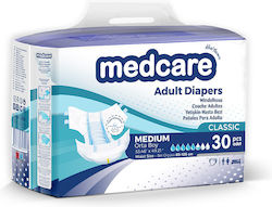 Medcare Incontinence Diapers Medium 30pcs