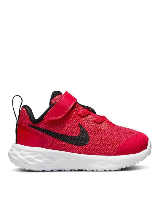 Nike Αthletische Kinderschuhe Laufen Revolution 6 Rot