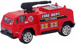 Diakakis Truck Pull Back Fire Truck Friction Blue