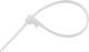 Yato Cable Ties Plastic 200mm x 4.8mm in White Colour (1 Piece)