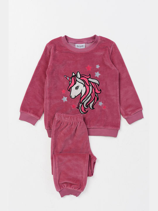 Trax Kids Sweatpants Set Fuchsia