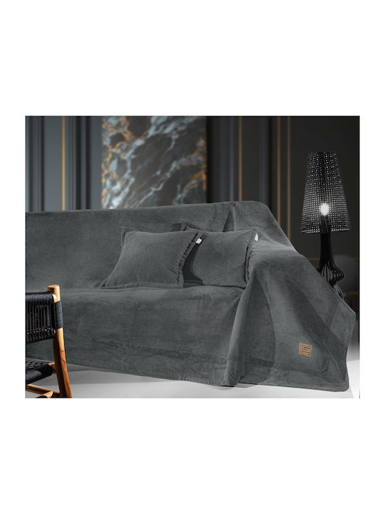 Guy Laroche Rubicon Sofa Throw 2 Seater 2 Sides...