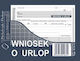 Leave Application Form A6 40 Sheets
