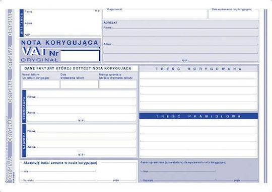 A5 Correcting Notepad 80 Sheets