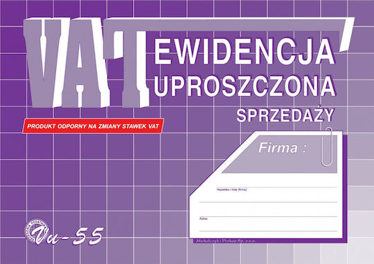 Vereinfachtes Verkaufsbuch 32 Seiten