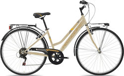 Tecno Bike 28" Μπεζ Ποδήλατο Πόλης Tecno Bike 28" Μπεζ Ποδήλατο Πόλης