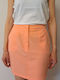 Forever Young The Label Clelia Mini Skirt in Orange color