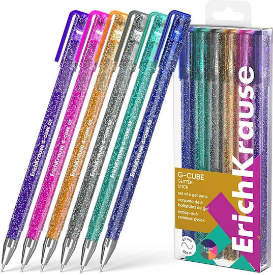 ErichKrause G-cube Stick Химикали Гел 6 Бройки