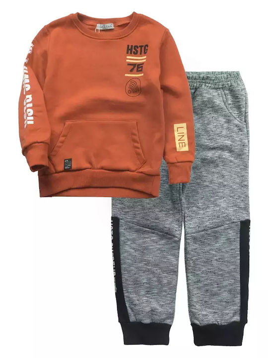 Hashtag Kinder Sweatpants Set - Jogginganzug Orange 2Stück