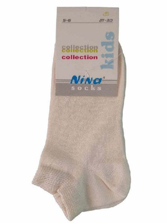 Nina Club Kids' Socks Ecru