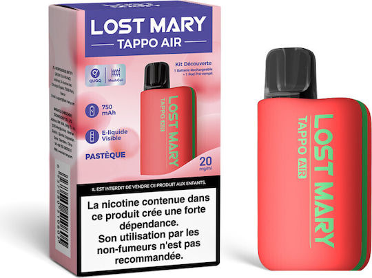 Lost Mary Tappo Air Device Watermelon Capsule 20mg 2ml