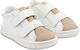 Babywalker Beige Baptism Leather Sneakers