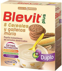 Ordesa Babycreme Blevit Papilla Plus 8 Cereal Galleta Maria für 5m+