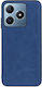 Coated Back Cover Δερμάτινο / Πλαστικό Μπλε (Realme C61)