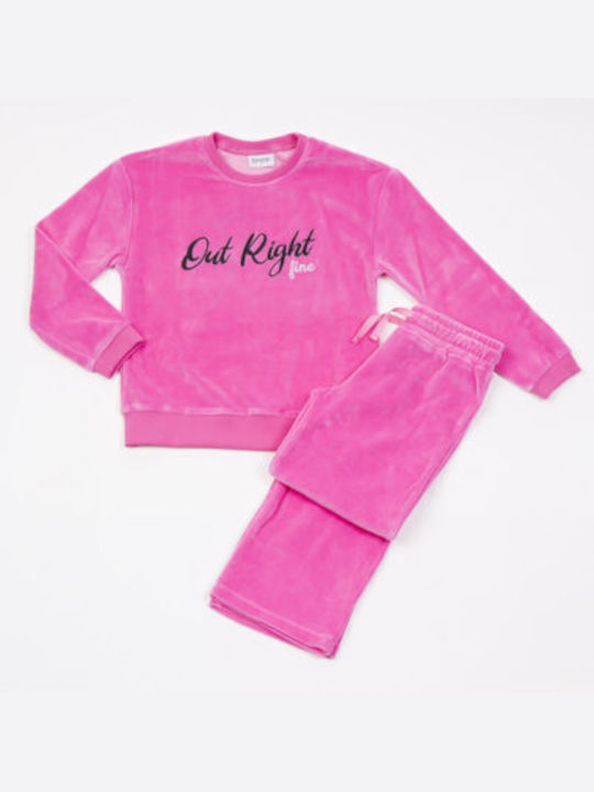 Trax Kids Set with Pants Winter 2pcs Fuchsia