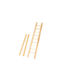 Atmosphera Fééric Lights Christmas Wooden Tabletop Decor Set 2 Pieces