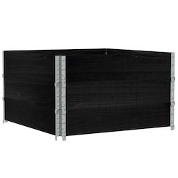 vidaXL Coliere pentru Paletă 100cmx100cmx60.5cm...