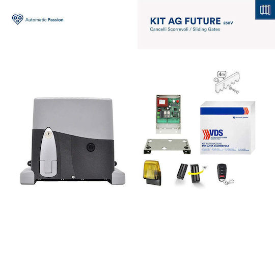 VDS Σετ Μοτέρ για Συρόμενη Γκαραζόπορτα έως 1600kg