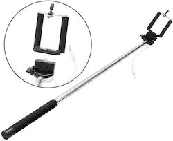 Selfie Stick with Lightning Cable Black