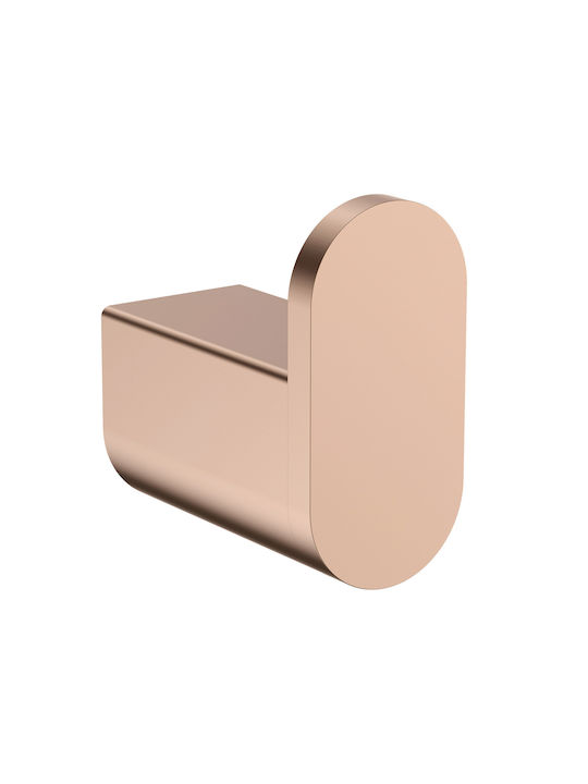 Karag Single Wall-Mounted Bathroom Hook ​2.5x2.5cm Pink