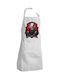 Koupakoupa God Of War Waterproof Apron White 40x22cm