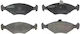 Fiat Albea 178 Brake Pads Abe C1f034abe
