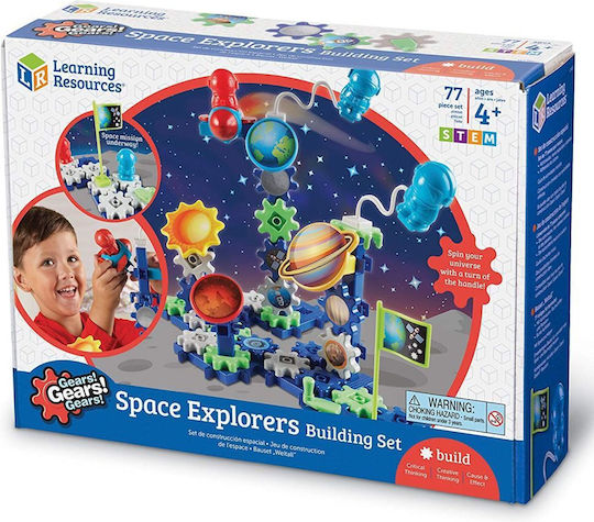 Learning Resources Kunststoff-Bauspielzeug Gears Gears Gears Space Explorers