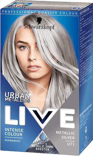 Schwarzkopf Hair Dye U71 Metallic Silver