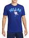 Team Greece Olympics Dri-Fit Athletic T-shirt Blue