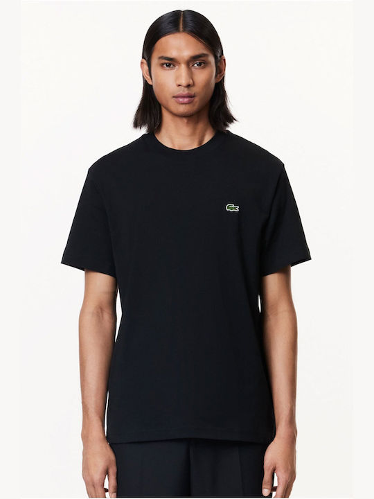 Lacoste Men's Short Sleeve Blouse Black