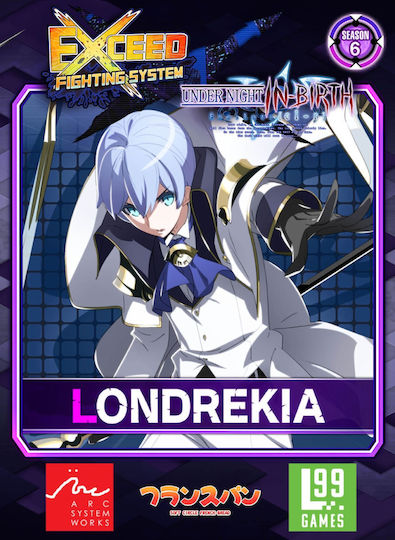 Board Game Exceed Under Night in Birth Londrekia for 2 Players 12+ Years Old (EN) Level 99 Games