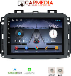 Carmedia Ηχοσύστημα Αυτοκινήτου για Fiat 500L 2012+ (Bluetooth/USB/WiFi/GPS) με Οθόνη Αφής 10"