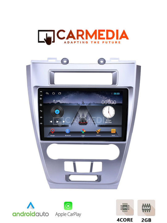 Carmedia Ηχοσύστημα Αυτοκινήτου για Ford Fusion 2012-2017 (Bluetooth/USB/WiFi/GPS/Apple-Carplay/Android-Auto) με Οθόνη Αφής 10"