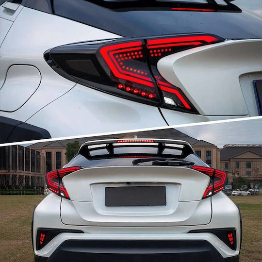 Carner Toyota C-HR 2016-2019 LED Taillights Set 2 Pieces