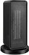 Fan Heater Room Floor Negru 1200W