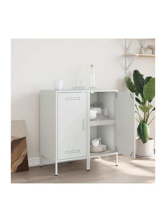 Мебели за съхранение от метал White 36x39x79см