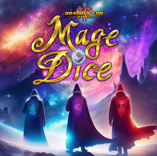 Board Game Mage for 1-6 Players 5+ Years Old (EN) Dice