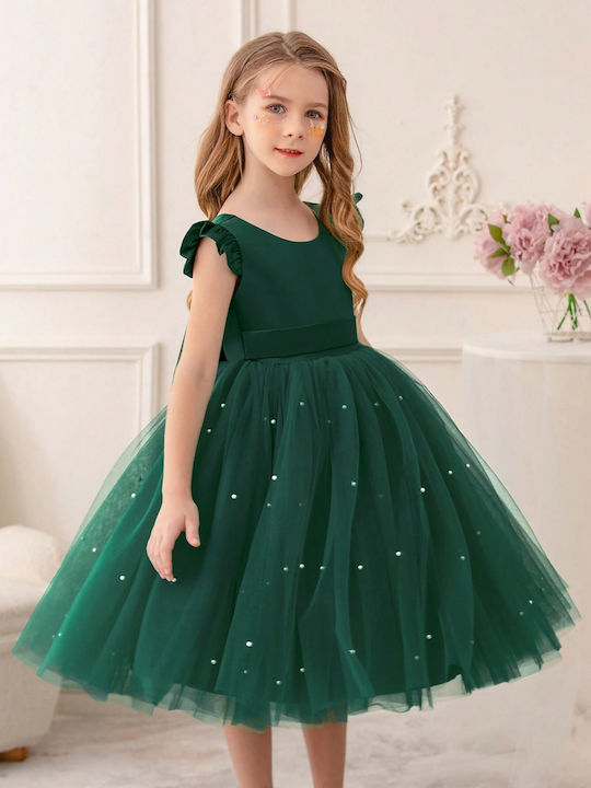 TakTakBaby Mädchen Kleid Tüll Green