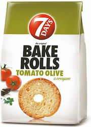 7days Crackers Bake Rolls with flavor Tomato 80gr