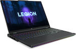 Lenovo Legion Pro 7 16IRX8H 16" IPS 240Hz (i9-13900HX/32GB/1TB SSD + 1TB SSD - Solid State Drive/GeForce RTX 4090/W11 Acasă) Furtună gri